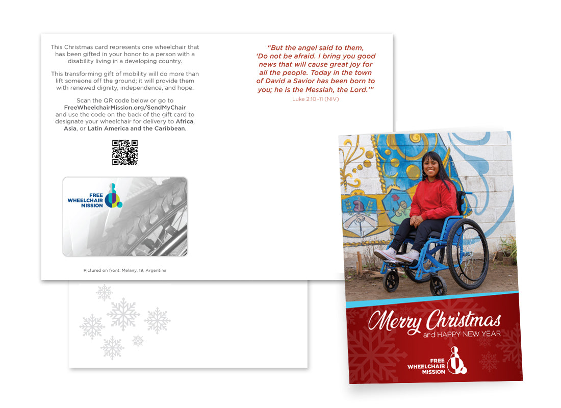 Christmas Card with Melany