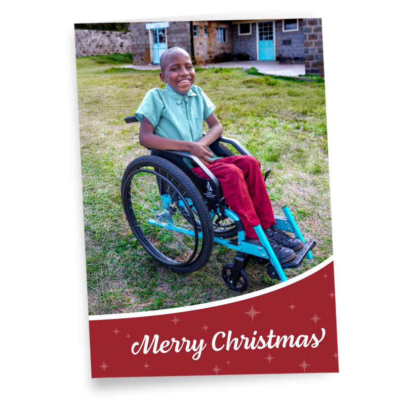 Christmas Card with Armstrong