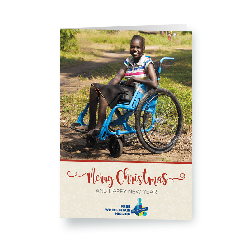 Christmas Card with Evelyn