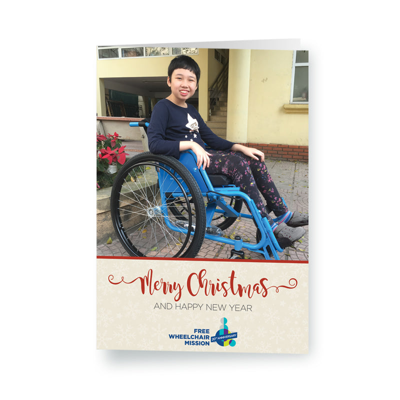 Christmas Card with Anh