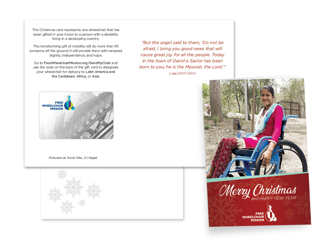 Christmas Card with Sita