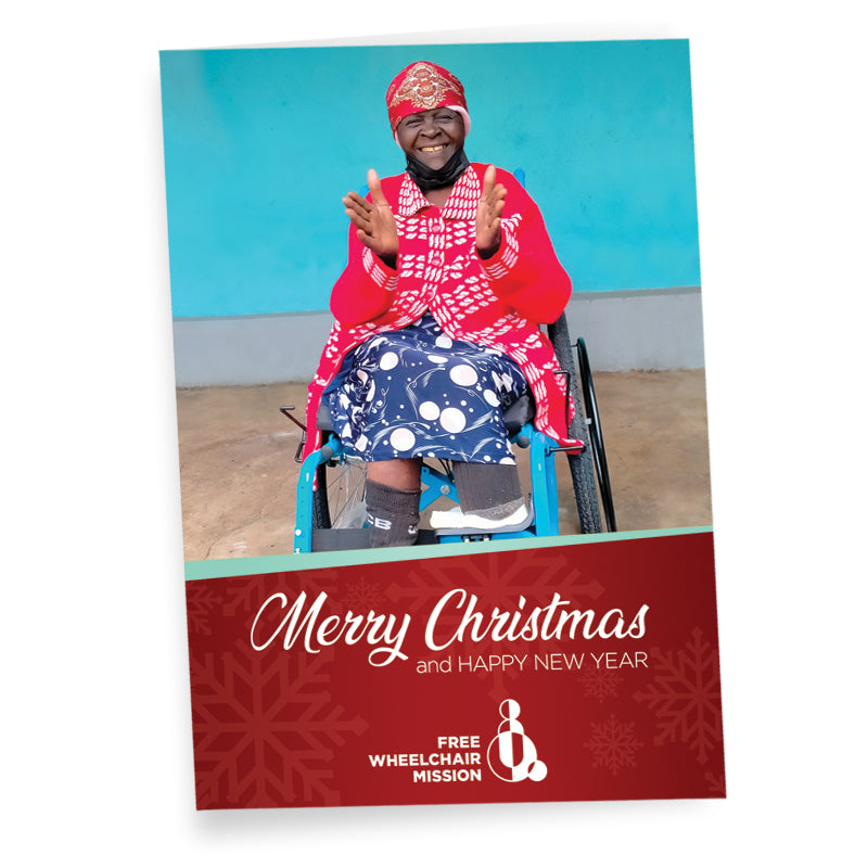 Christmas Card with Lucy