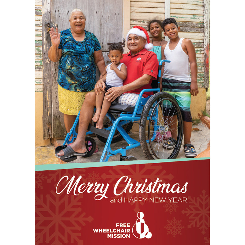 Christmas eCard with Nicasio
