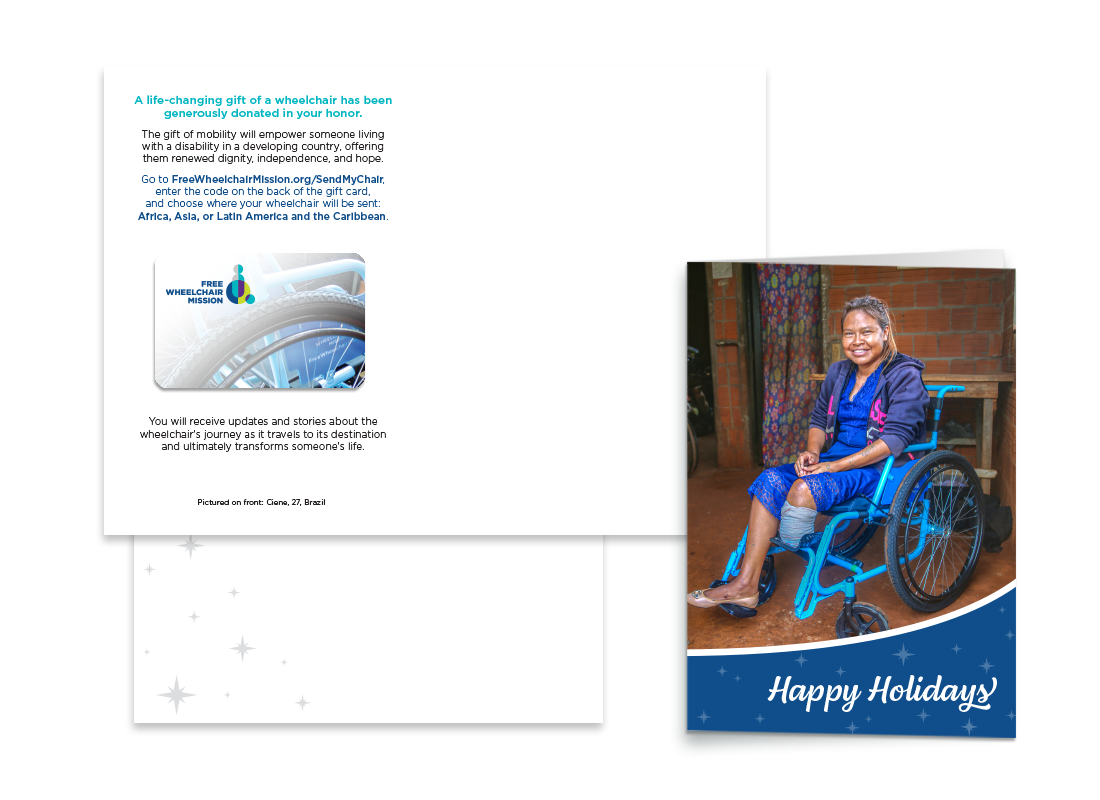 Holiday Card with Ciene