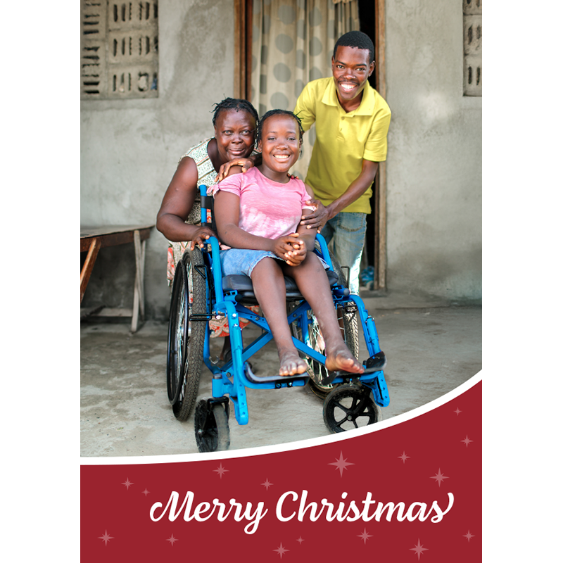 Christmas eCard with Fabienne