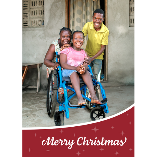 Christmas eCard with Fabienne