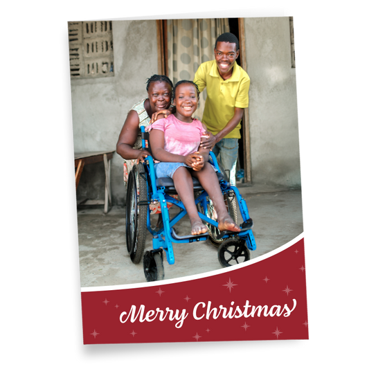 Christmas Card with Fabienne