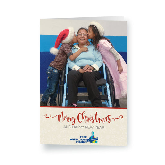Christmas Card with Angela